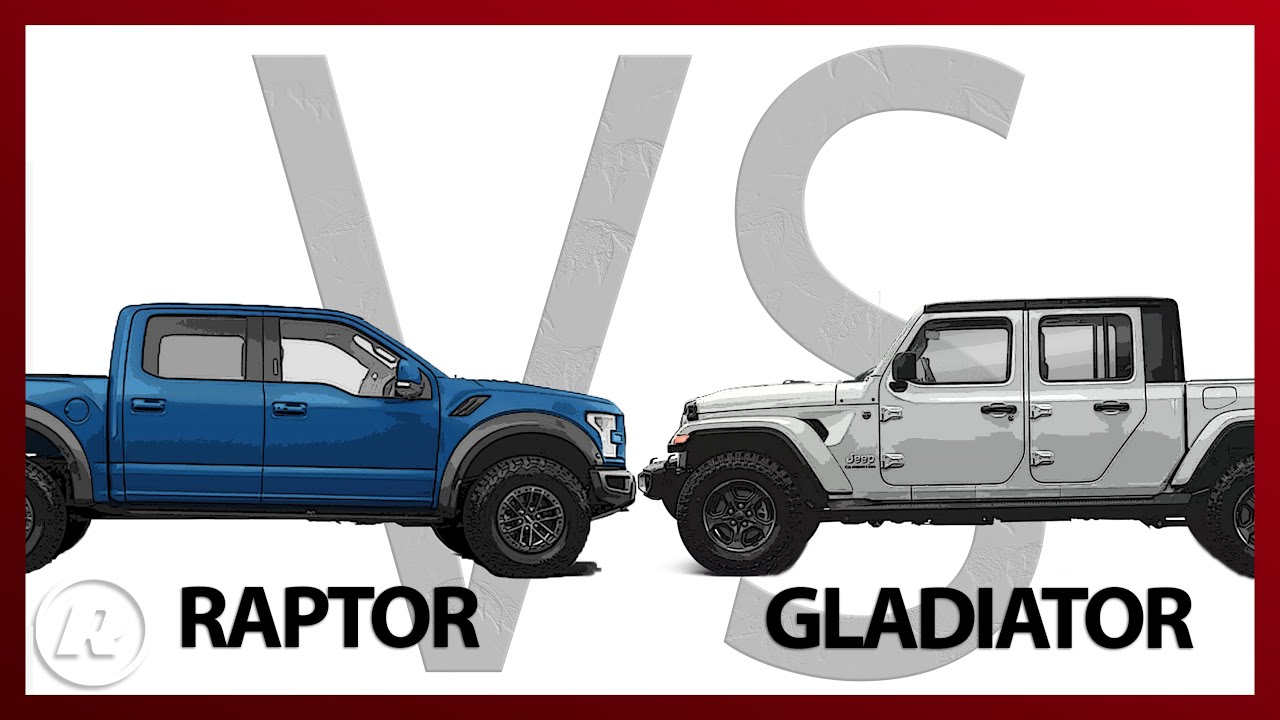 Ford Raptor vs. Jeep Gladiator Mojave: Desert running beasts - YouTube