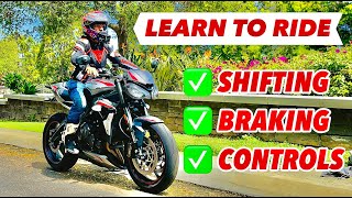 How To Ride a Motorcycle For Beginners (Complete A-Z Tutorial)