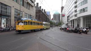 Htm Pcc 1304 Pcc 1180 Toerist Tram Spui Te Den Haag