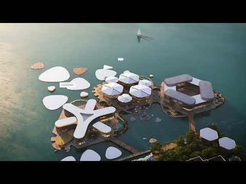 World's first prototype floating city – OCEANIX Busan