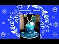 Frozen Inspired Cake Tutorial - Idea for Frozen cake for a Boy