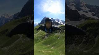 The Eiger Wingsuit BASE Jump in Switzerland