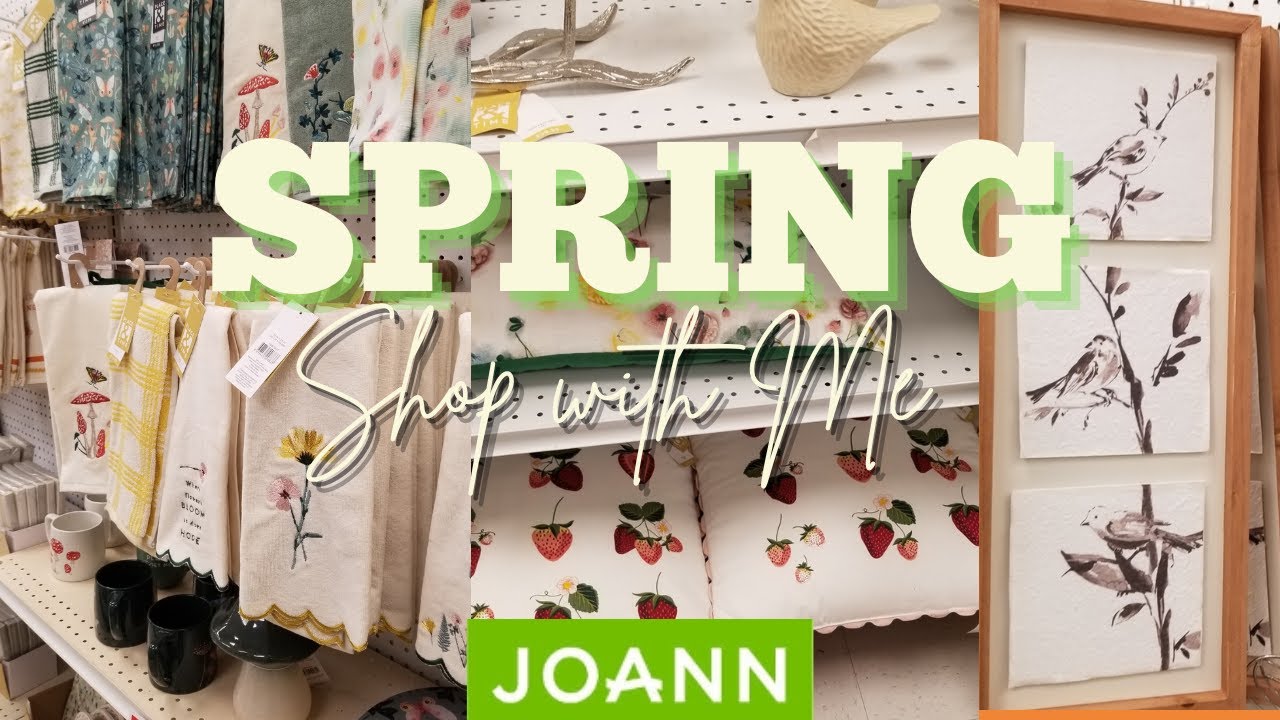 NEW* JOANN FABRICS SPRING HOME DECOR/30TO 40 OFF SPRING & OUTDOOR