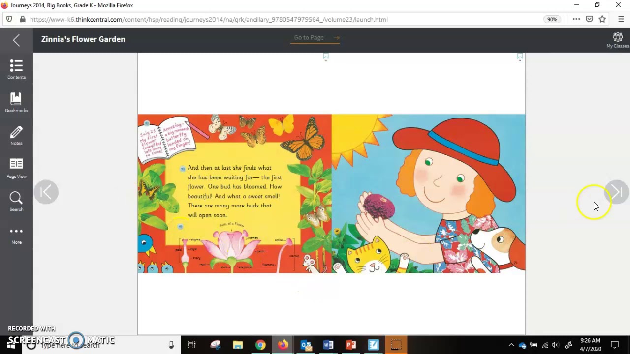 Zinnia's Flower Garden Read Aloud YouTube