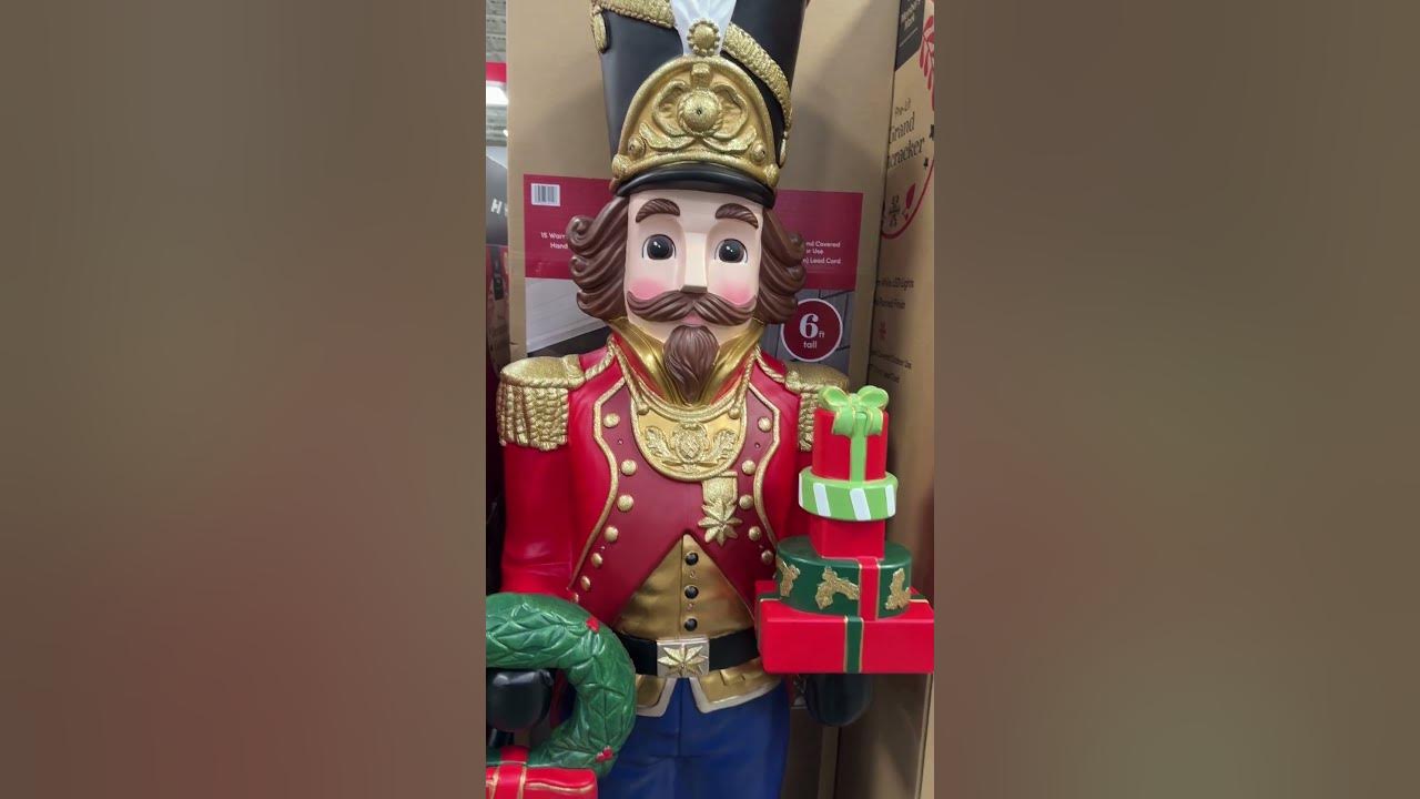 Sam's Club 6 FOOT Prelit NUTCRACKER is back! shorts 