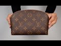UNBOXING LOUIS VUITTON COSMETIC POUCH - SMALL SIZE