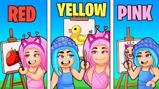 ONE COLOR DRAWING CHALLENGE IN ROBLOX