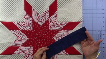 Lone Star Quilt Block Tutorial - LS 01 Lone Star Block Intro