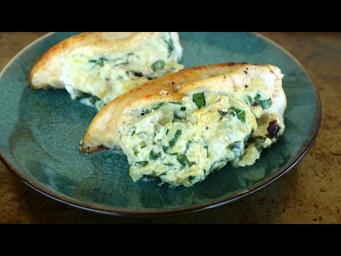 Spinach & Artichoke Dip Stuffed Chicken - Episode 236