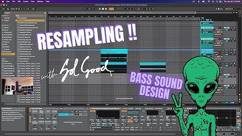 Ableton Tutorial 9: SOUND DESIGN PT 4 (Resampling & Experimental Bass Design)