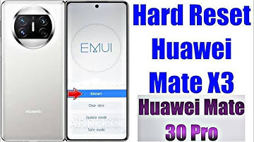 Quick and Simple: How to Hard Reset Huawei Smartphones  mate x3 hard reset 2025