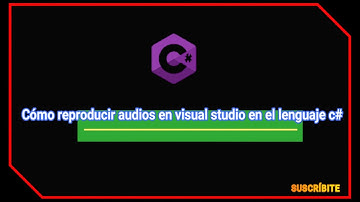 Como reproducir audios (Wav)en visual studio en  lenguaje c# || 2020