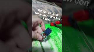 tutorial de cómo amar un TV Man de lego