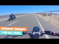 Riding PCH Through Long Beach, Seal Beach, Bolsa Chica | TRIUMPH TRIDENT 660