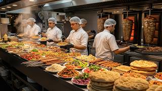 Download Lagu Een kijkje in een van de grootste döner kebab restaurants - Het beste Turkse eten MP3