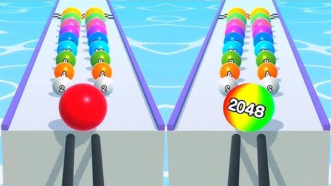 Ball Run 2048 - All Levels Gameplay Walkthrough Android,iOS (Part 4)