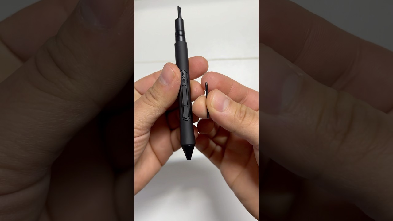 How to replace your Wacom Intuos pen nibs 