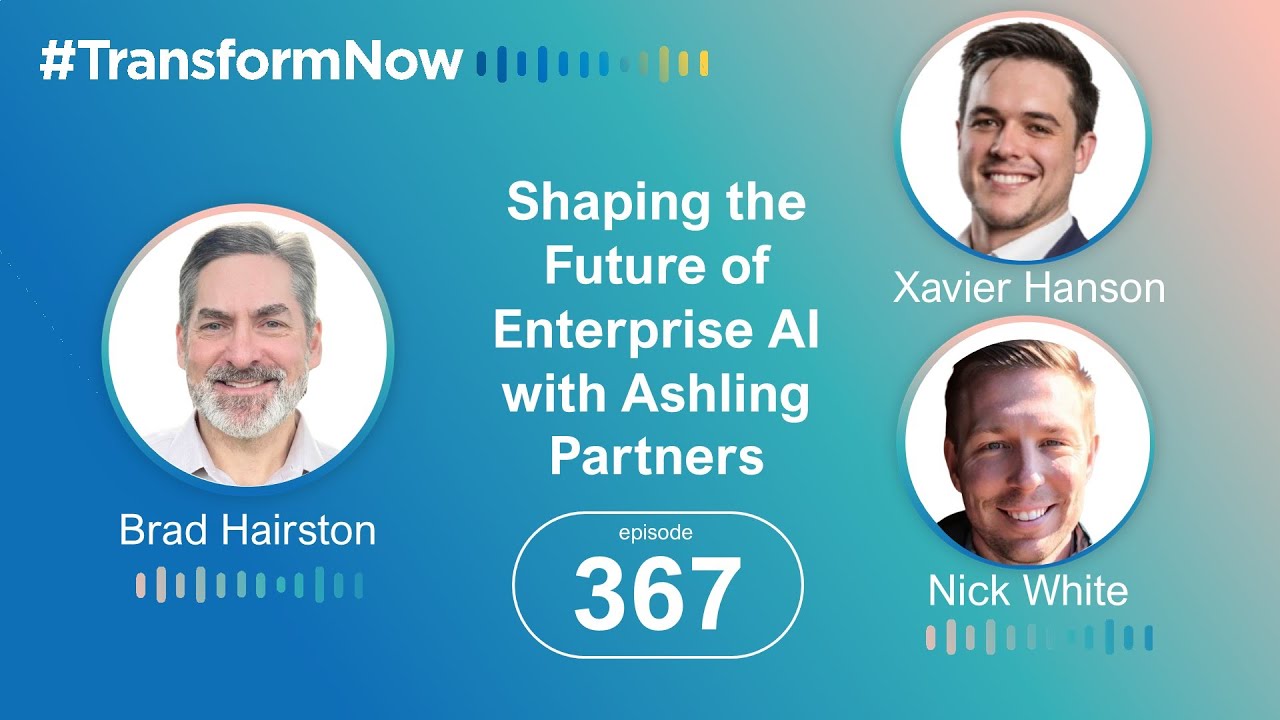 Shaping the Future of Enterprise AI with Ashling Partners - YouTube