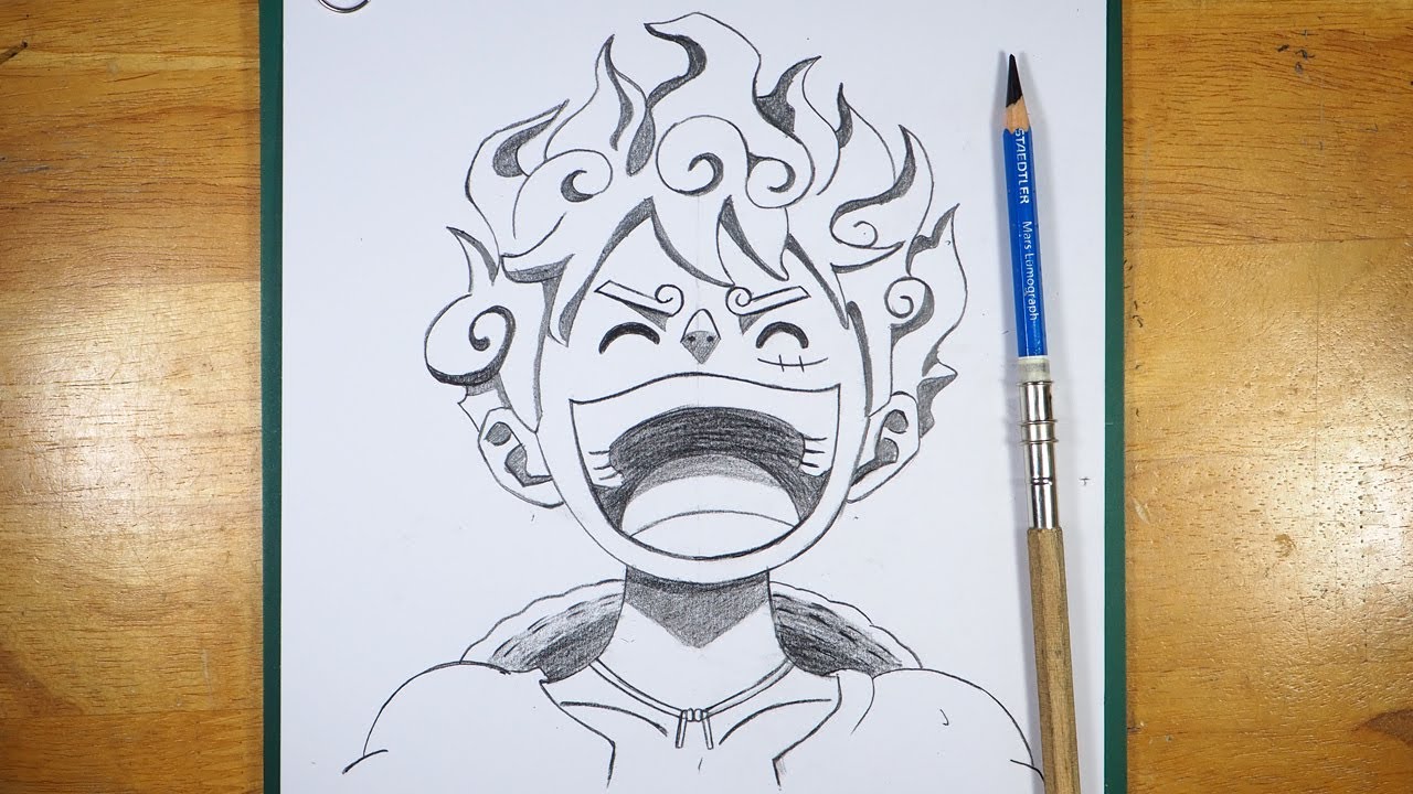 Luffy Gear 5 laughing