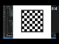 Chess board  drawing using python turtle | Simple code | python turtle graphics #pythonturtle