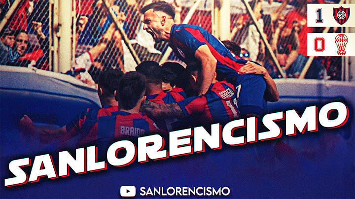 EL CLÁSICO ES GANARLES. Análisis San Lorenzo 1 - Huracán 0