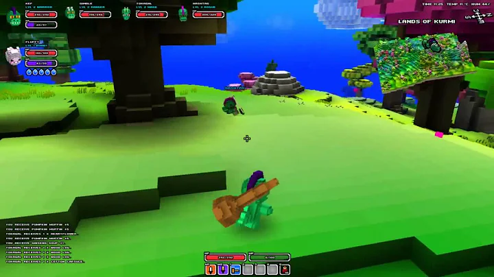 Explorez le monde fascinant de Cube World et affrontez des boss redoutables !