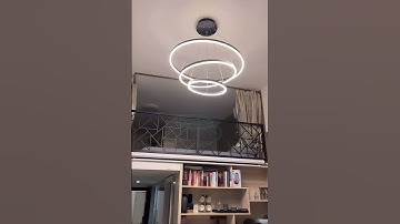 $180.00 - 520.00 Modern Led Rings Pendant Lamp Circle Ceiling Hanging Chandelier Living /Dining Room