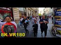 BELGRADE inner city on a quiet afternoon versus on a public holiday SERBIA 8K 4K VR180 3D Travel