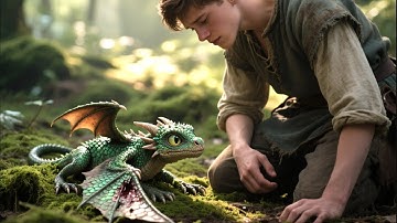 The Blacksmith’s Apprentice Found a “Useless” Dragon — Then It Saved the Whole Village#hfy #movie