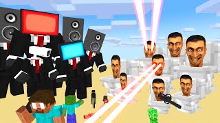 Minecraft Mobs: All G-Man Toilet - Minecraft Animation