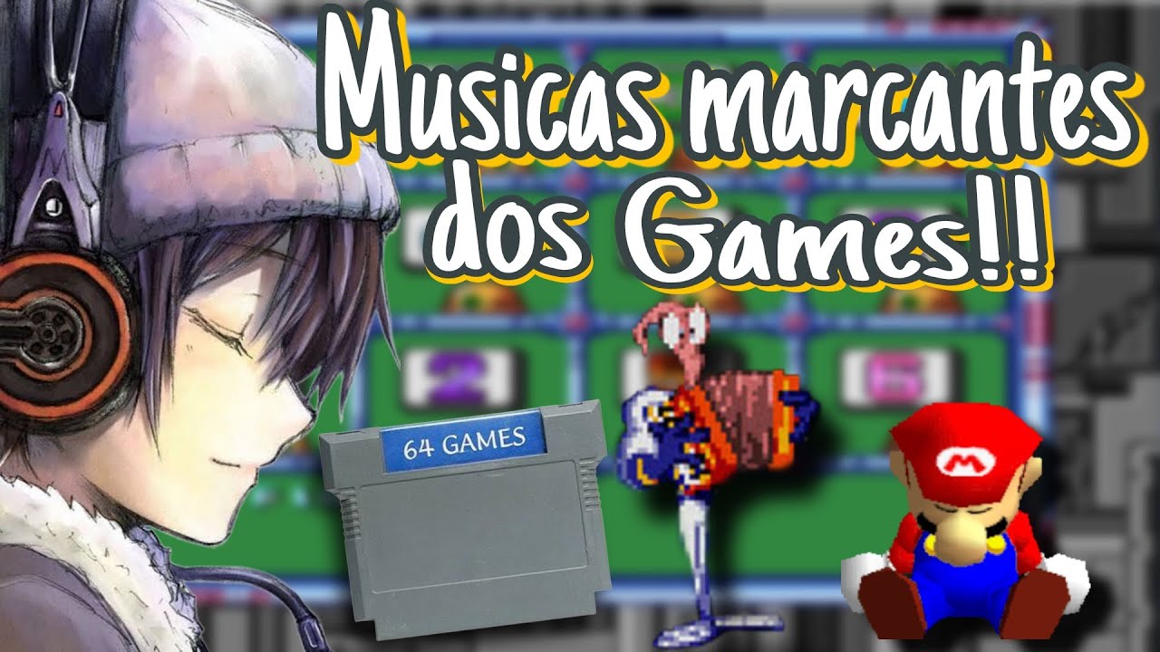 Top 5 Musicas marcantes dos GAMES!! (pra mim)