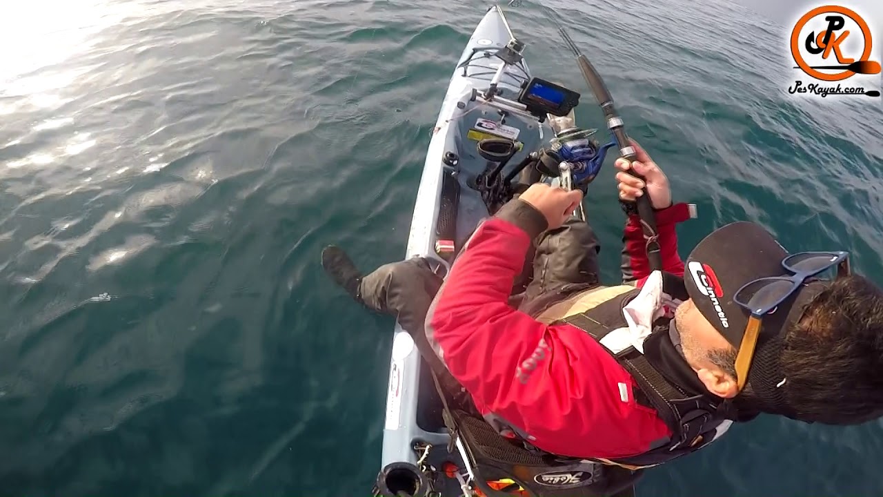 Pesca desde kayak. MERO el rey del Mediterráneo.