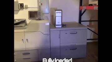 Lanier (Ricoh) Pro C7100X - 5 colors - bookmaker - folding unit - trimmer