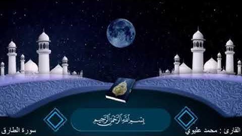 من أجمل ما سمعت /سورة الطارق بصوت القارئ محمد عليوي/ منبج