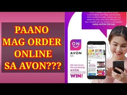 Video: Paano Magpadala Ng Isang Order Para Sa Avon Cosmetics Sa Online