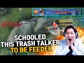 Intense Game, 61% Amazing damage Granger is schooling the trash talker  | Mobile Legends