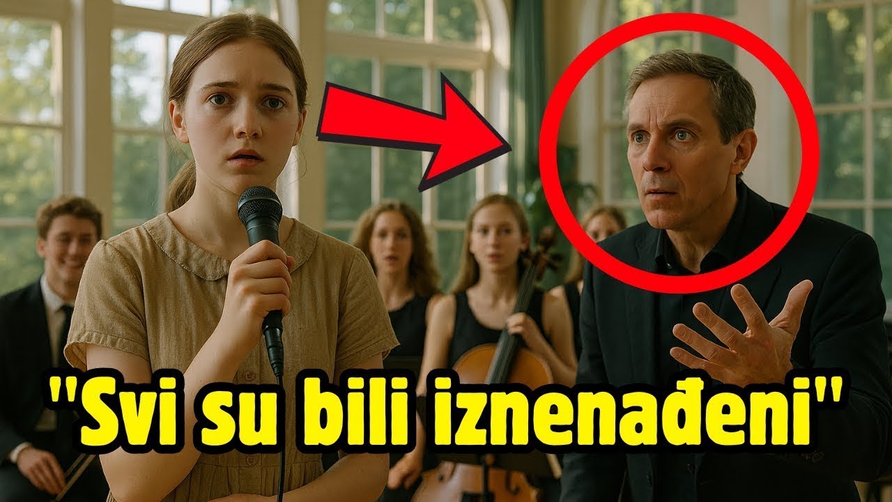 Maestro i učenici su je ismijavali    dok nije počela svirati