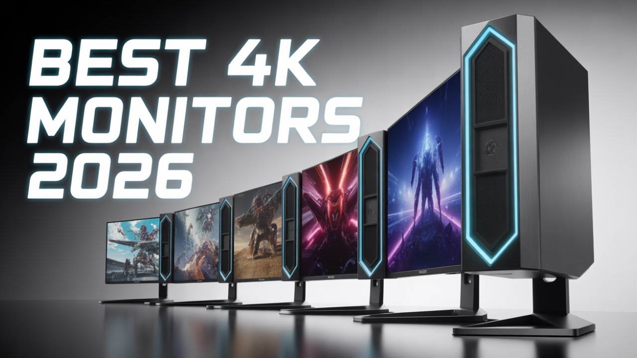 Top 5 Best 4K Gaming Monitors of 2026 - YouTube