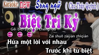 Biệt Tri Kỷ Karaoke Beat Chuẩn Chu Thúy Quỳnh Song Ngữ Karaoke