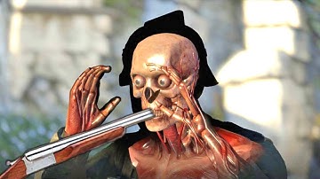 Sniper Elite 4 : Brutal Funny X-Ray Moments & Combo Traps ! #4