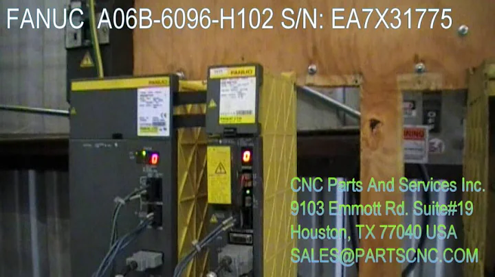 A06B-6096-H102 SN:EA7X31775 TEST VIDEO