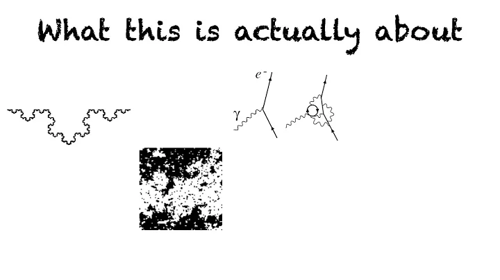 Talking Physics Podcasts: Renormalization in Quantum Mechanics