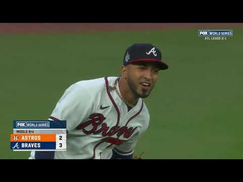 Atlanta's Eddie Rosario speaks loudly and carries a big stick