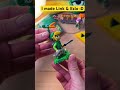 Link and Ezlo Polymer Clay legend of Zelda sculpture Minish Cap