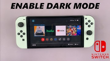 How To Enable Dark Mode On Nintendo Switch