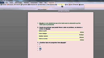 Crear y exportar preguntas en formato GIFT  (Moodle)