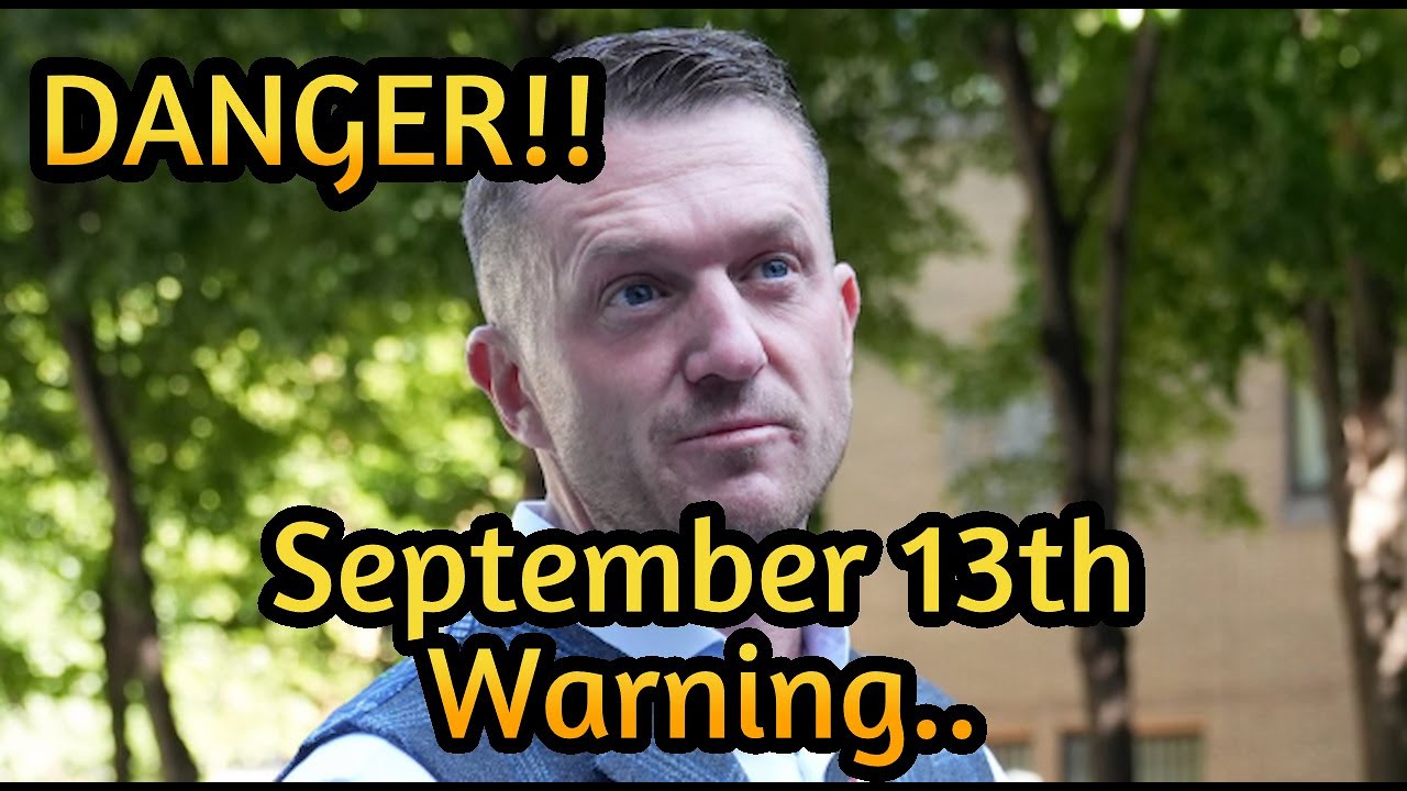 September 13th, London, A Warning To You & Mr Tommy Robinson