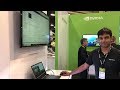 VMworld 2018 US - at NVIDIA, Varun Nanda Kumar demonstrates vMotion of NVIDIA vGPU powered VMs