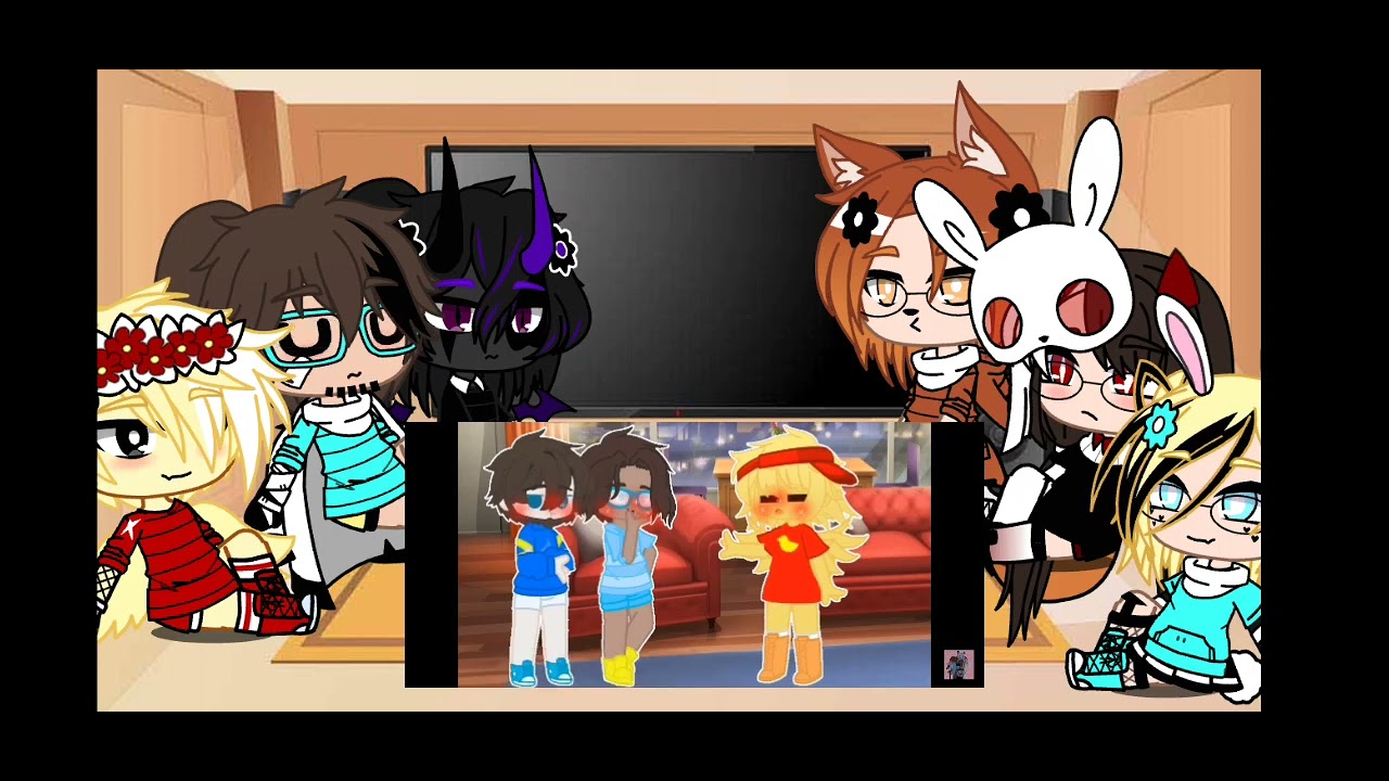 реакция команды градуса на ТТ ( моё ау ) 1/?