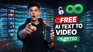 FREE AI Text To Video 😱 Unlimited Videos (With Proof)